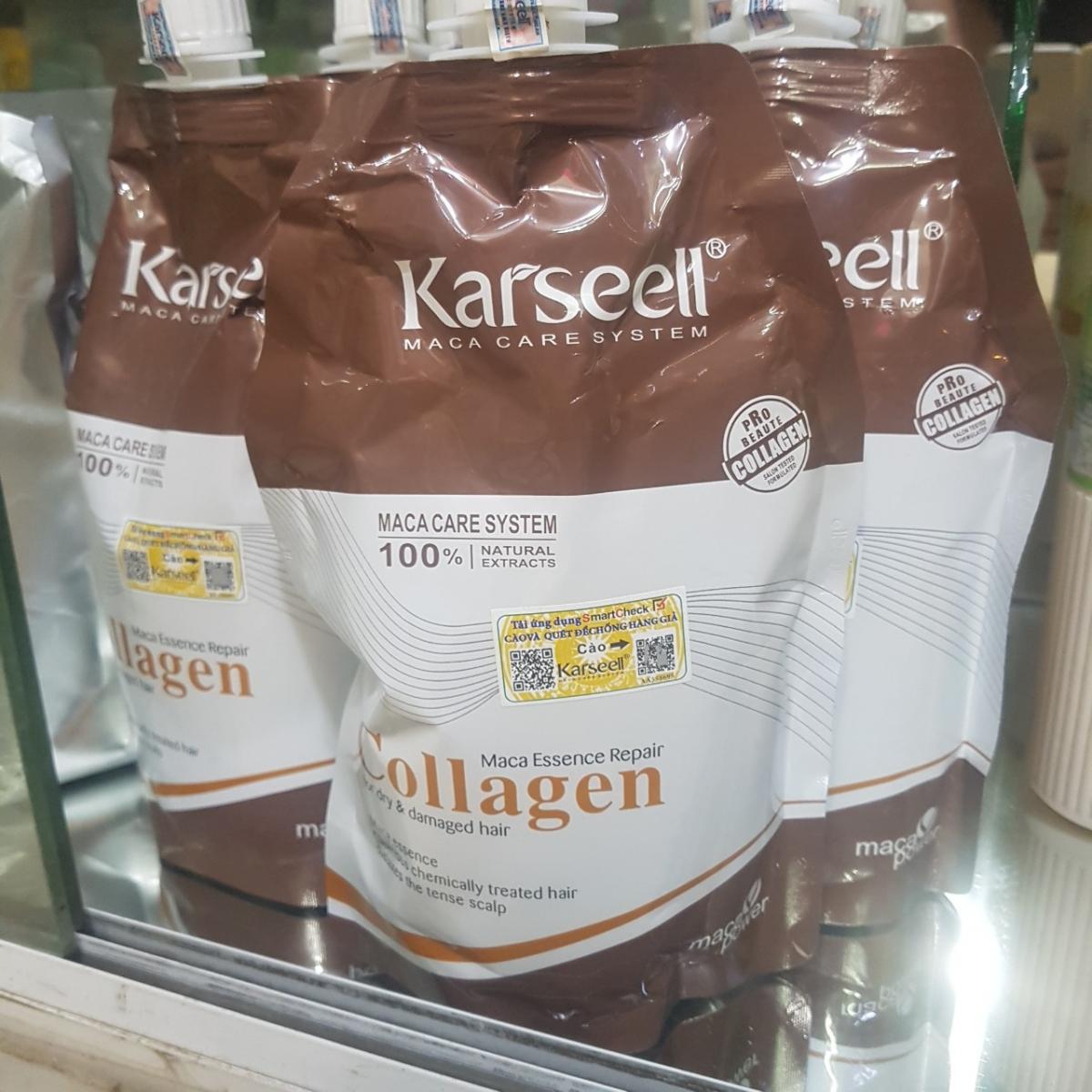 Kem hấp tóc Collagen Karseel 