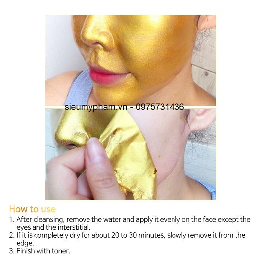 Mặt nạ tinh chất vàng Collagen Luxury Gold Peel Off pack