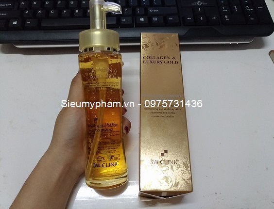 Tinh chất 3w Clinic Collagen Luxury Gold
