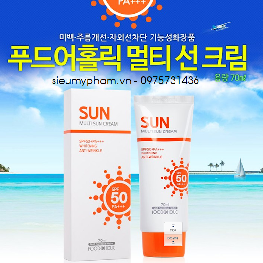 Kem chống nắng Foodaholic Sun Multi Sun Cream 