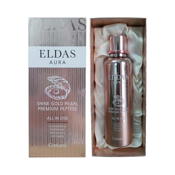 Serum Eldas Aura Coreana Shine Gold Pearl Premium Peptide Hàn Quốc