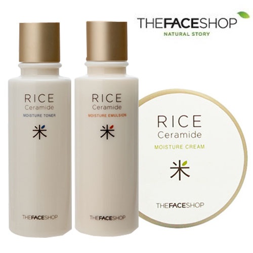 Rice ceramide moisture cream The Face Shop