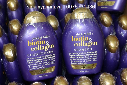 Dầu gội Biotin collagen Mỹ chính hãng